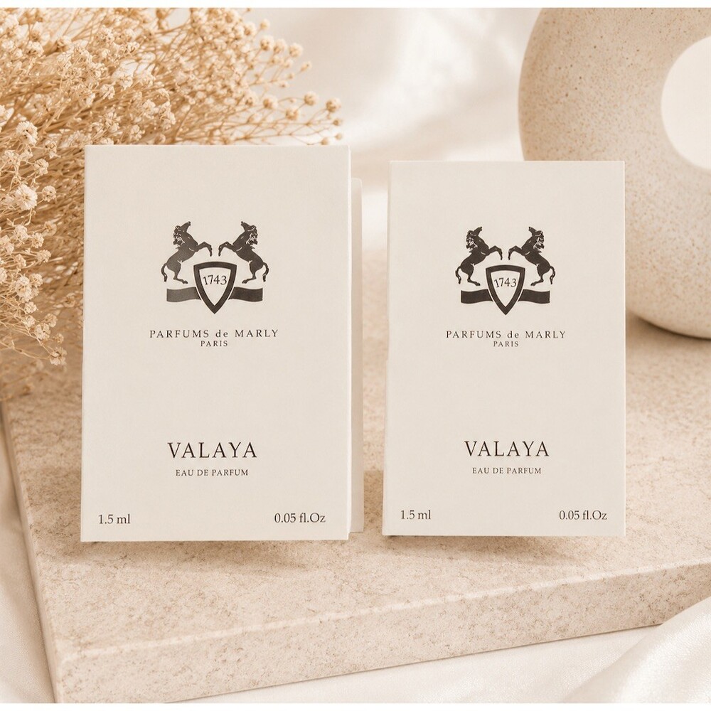 Parfums de Marly Valaya Eau de Parfum Sample Spray Set 2x1.5ml Floral preppy